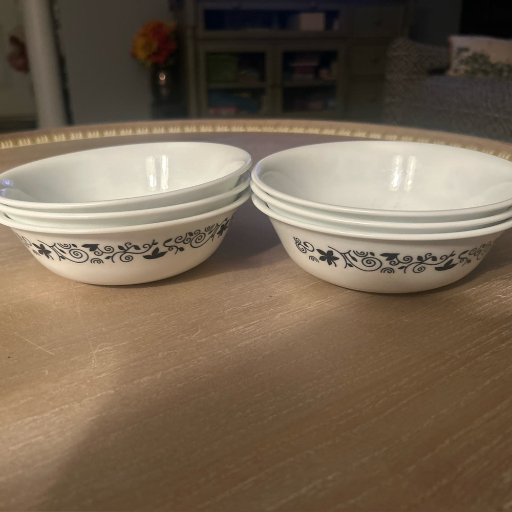 Corelle Winding Gate 6 Cereal/Soup Bowls           6 1/4” Excellent Condition
